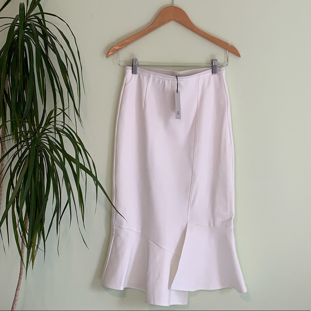 River Island White contemporary Mermaid Skirt